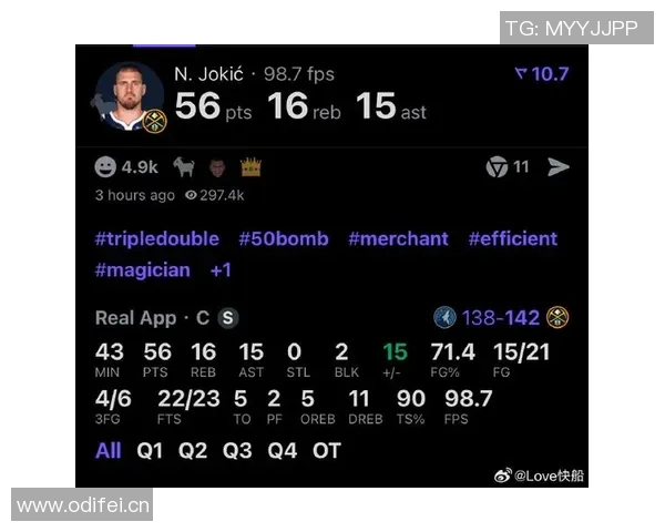 约基奇下半场状态低迷投篮命中率惨淡三分球更是颗粒无收 约基奇下半场状态低迷投篮命中率惨淡三分球更是颗粒无收